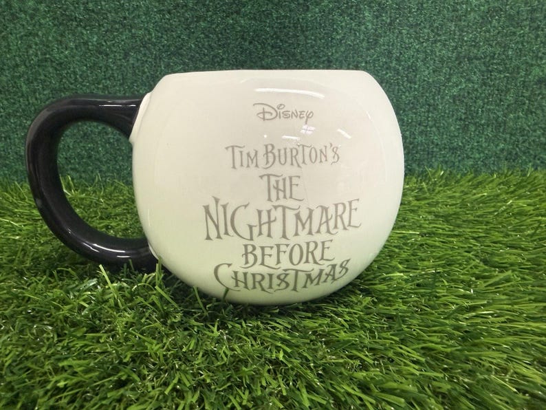 Disney Tim Burton's Nightmare Before Christmas Jack Skellington gebeeldhouwde mok afbeelding 4