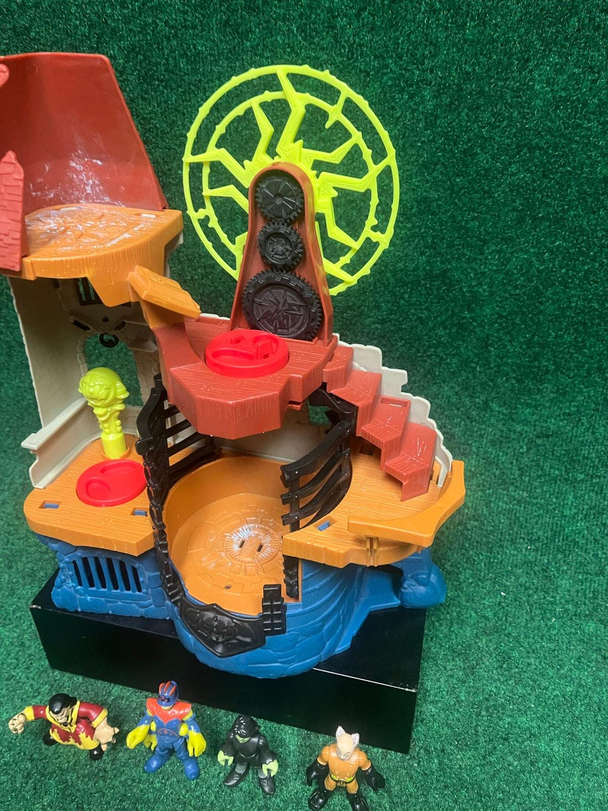 Castle Wizard Pvc Fisher-price Imaginext Castle Wizard Tower Playset Lights W/ Figures - Etsy