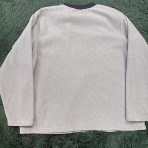 Disney Store Mickey Mouse 1928 All Around Nice Guy Grey Fleece Sweatshirt Size M image 7