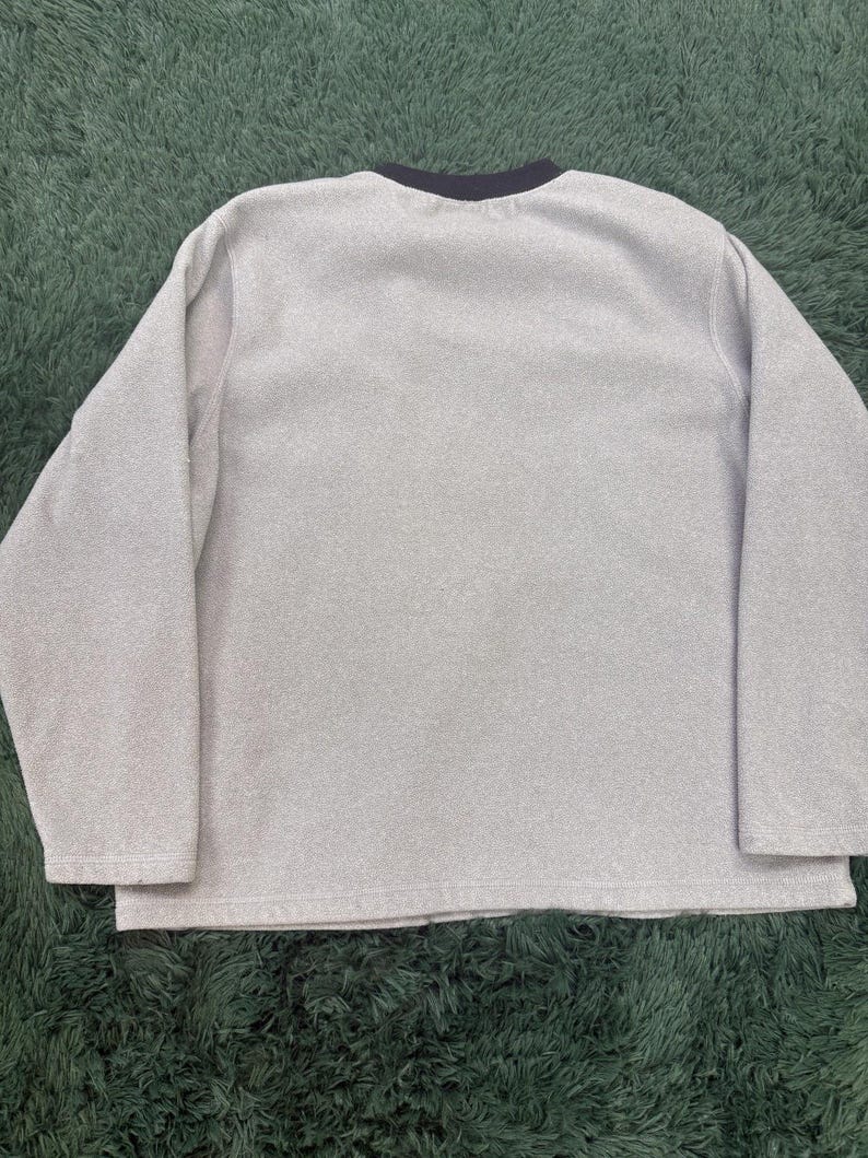 Disney Store Mickey Mouse 1928 All Around Nice Guy Grey Fleece Sweatshirt Size M image 7