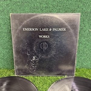 Emerson Lake & Palmer - Works SD 2-7000 Dubbel-LP Vinylskiva 1977 Atlantic bild 1