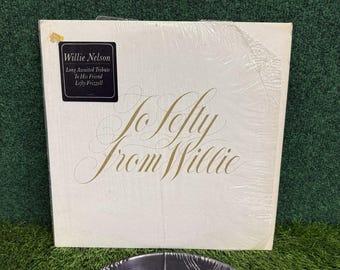 Disque vinyle LP Willie Nelson To Lefty, 1977 Columbia KC 34695 Stéréo