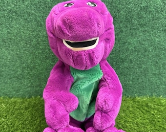1997 Activates Barney Interactive Plush Learn Singing Talking Moving Untested