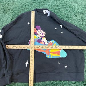 Sudadera negra mediana Disney para mujer de Minnie Mouse imagen 5