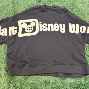 Sudadera negra mediana Disney para mujer de Minnie Mouse imagen 3