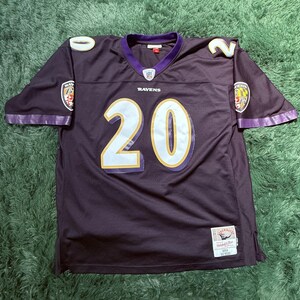 Camisa retrô Mitchell & Ness Ed Reed #20 Baltimore Ravens 2004 Legacy da NFL