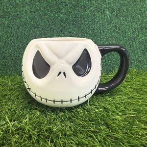 Disney Tim Burton's Nightmare Before Christmas Jack Skellington gebeeldhouwde mok afbeelding 1