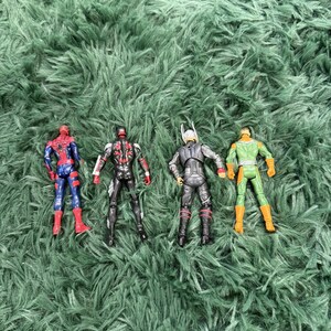 Marvel Avengers Spider-Man Ant-Man Thor Beetle 4-inch Action Figure Lot of 4 image 6