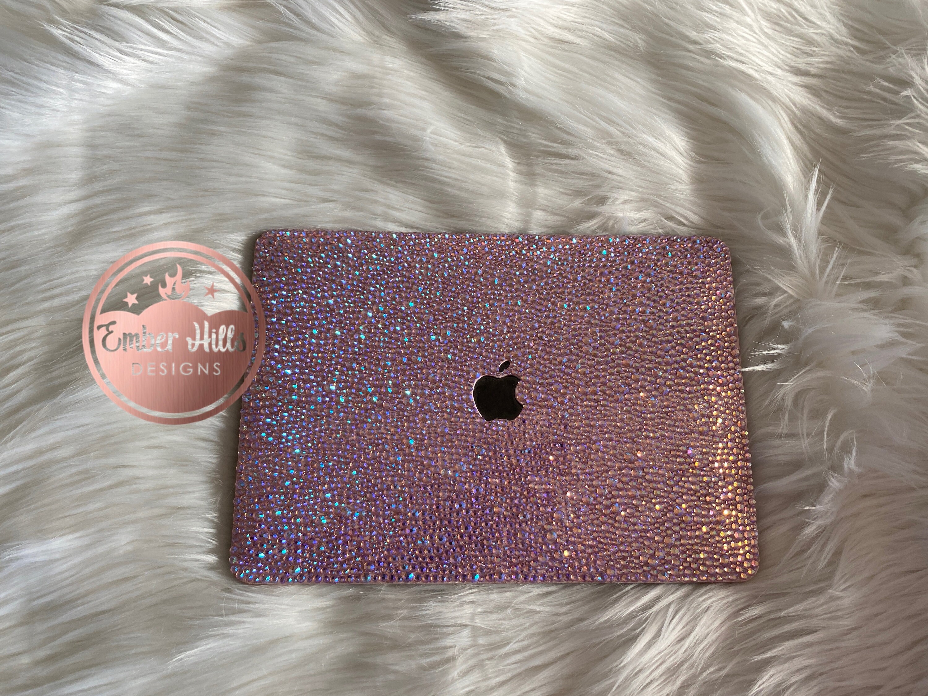 rhinestone macbook case