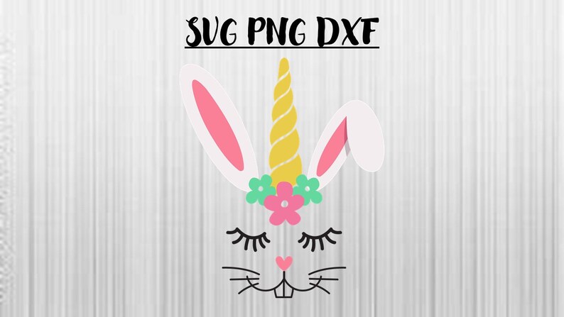 Download Easter Bunny Unicorn Svg Png Dxf Clip Art Art Collectibles