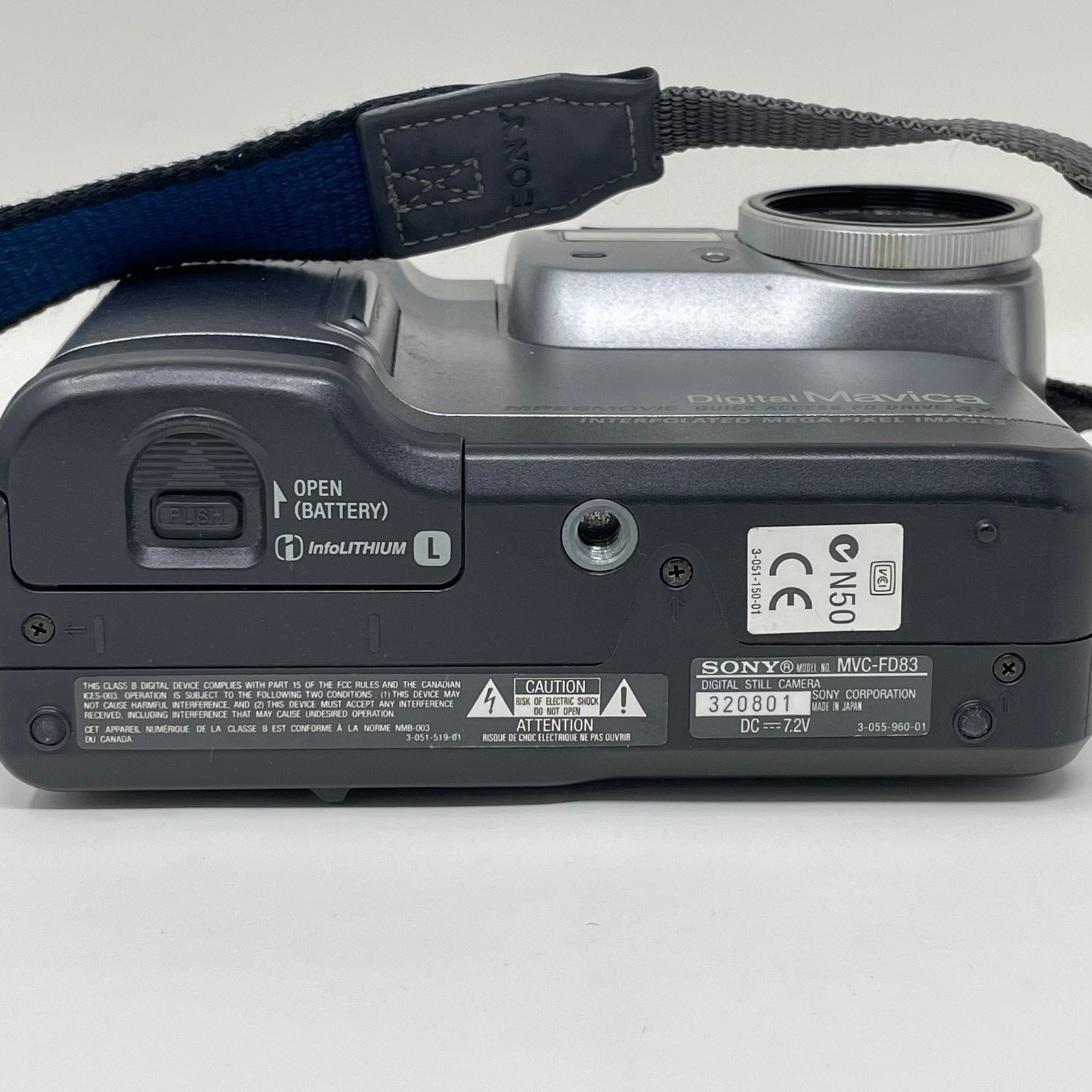 Vintage Sony Digital Still Camera MVC-FD83 Mavica - Etsy
