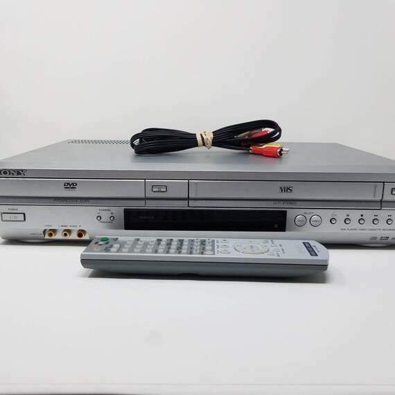 Vintage Sony SLV D370P Dvd Vcr Combo Player Vhs Recorder Etsy