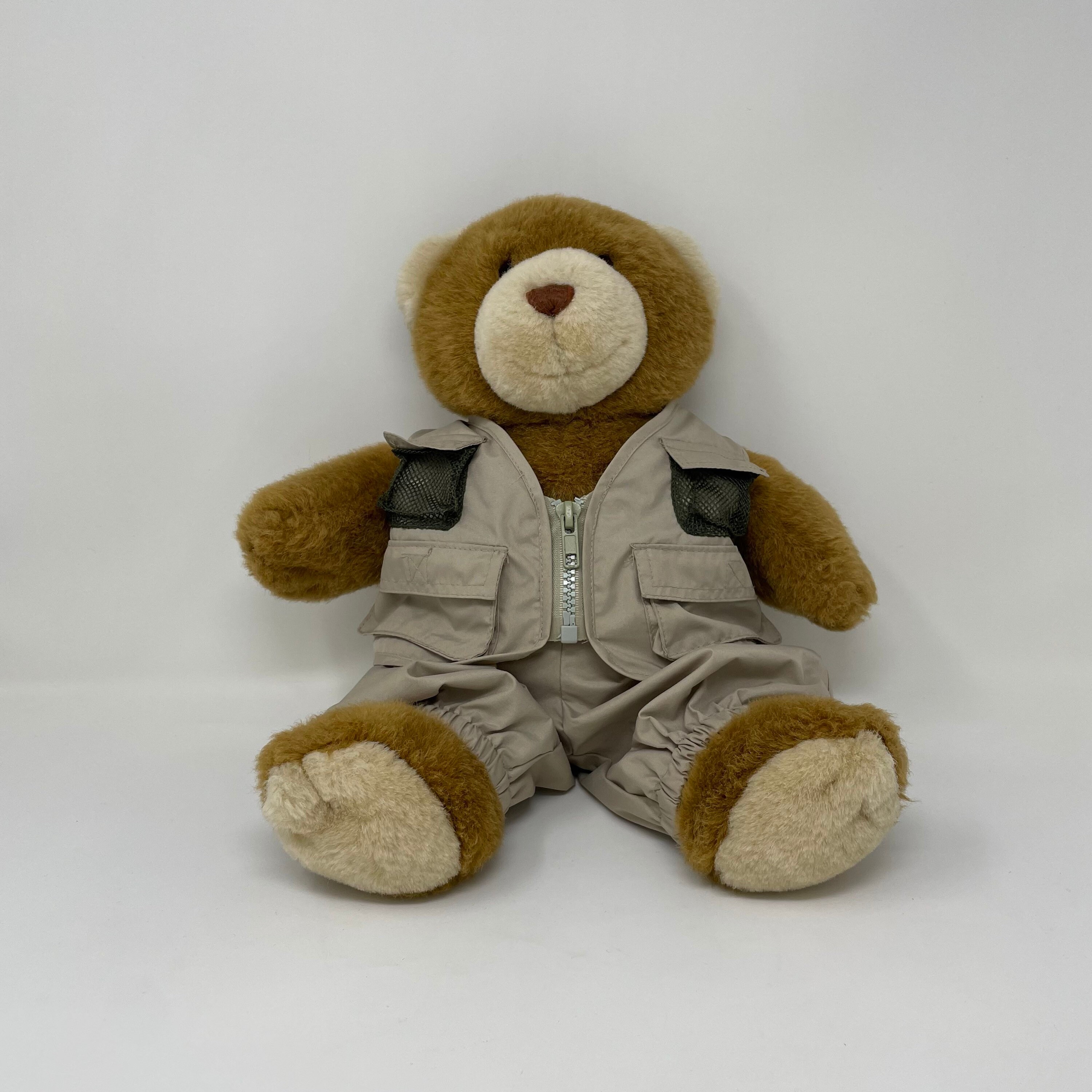 ヴィンテージ Y2K Build A Bear 釣りをテーマにしたテディベア