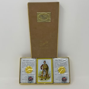 Set di 3 carte da gioco Congress Triple Deck per samba o Bolivia, confezione da 3 Canasta degli anni ’50