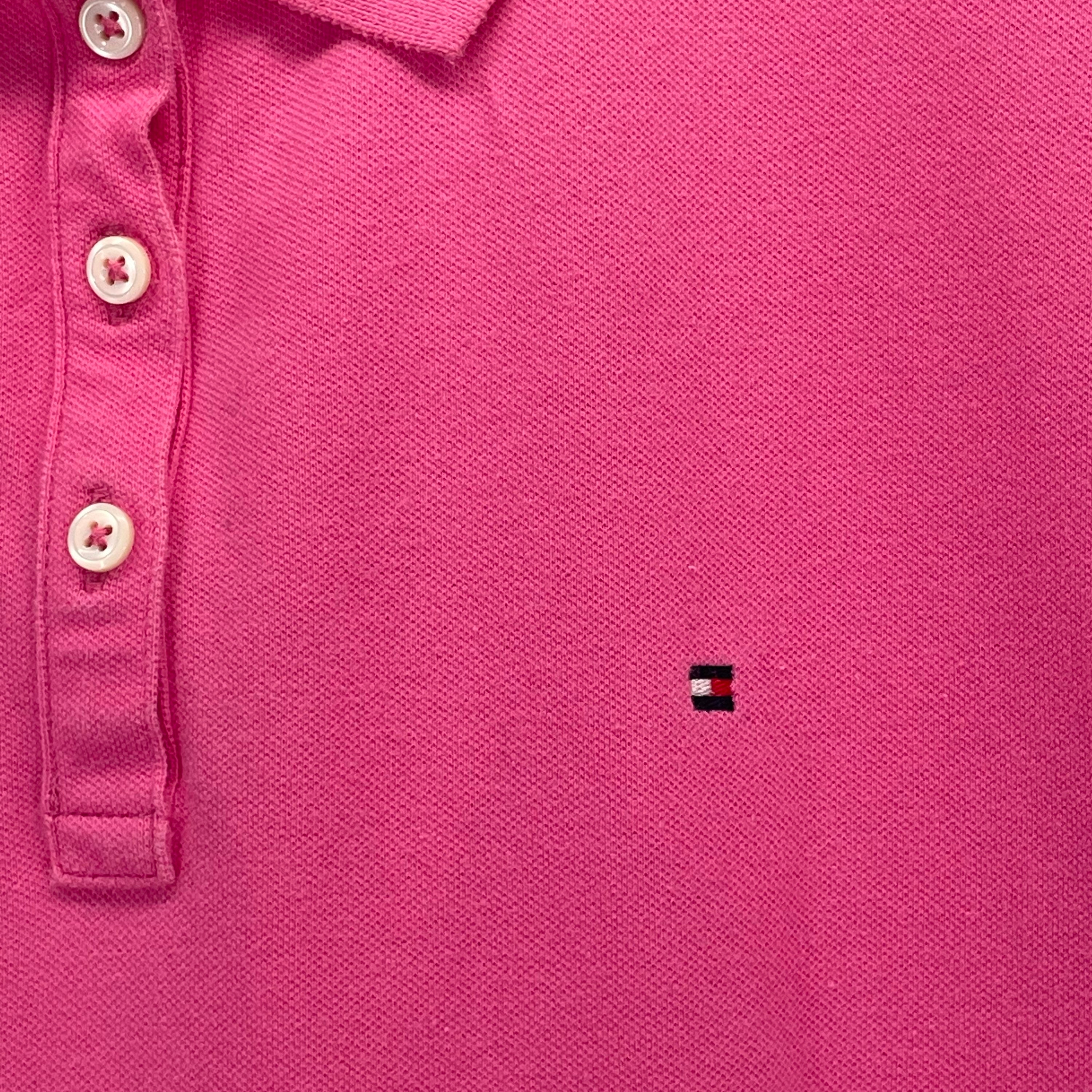 Vintage Pink Tommy Hilfiger Preppy Short Sleeve Polo Top - Etsy