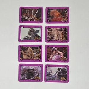 Vintage Collectibles Trading Cards The Dark Crystal Lot of 8 1980s