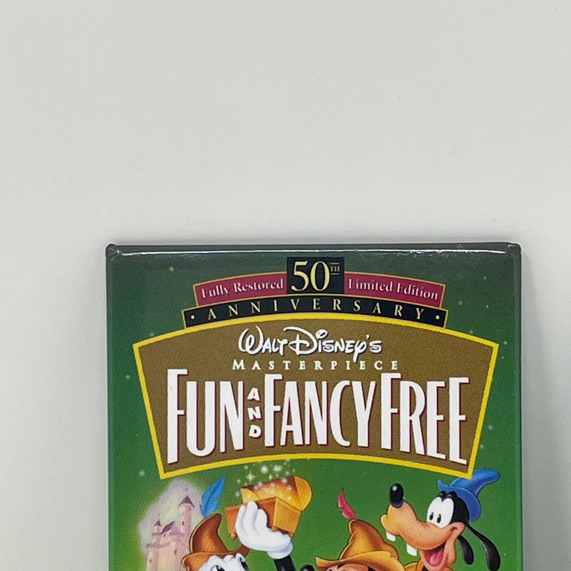 Rare Vintage Disney Fun and Fancy Free Movie Pin Large 3 Inch - Etsy