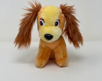 ディズニー わんわん物語 犬 VGUC ぬいぐるみ コッカースパニエル