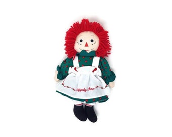 Vintage Raggedy Ann Plush Doll 1998 by Snowden and Friends