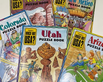 Highlights der USA-Rätselbücher „Which Way“ – Arizona, Colorado, Nevada, New Mexico