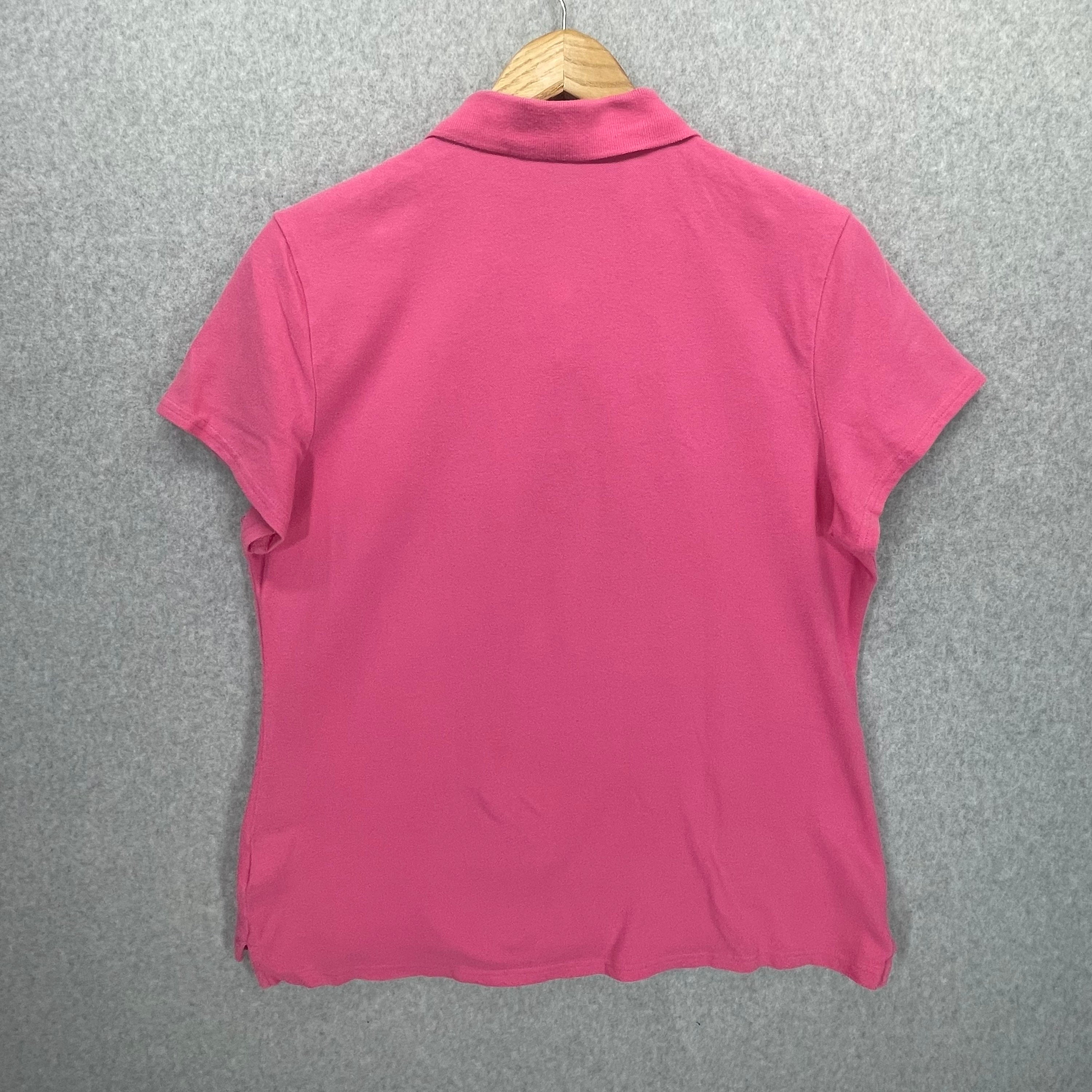 Vintage Pink Tommy Hilfiger Preppy Short Sleeve Polo Top - Etsy