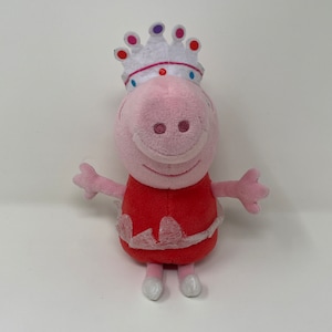 Vintage TY Ballerina Pappa Pig Stuffed Animal Plush 2003