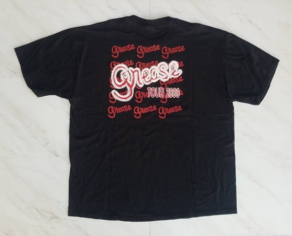 Vintage XL Jerzees Activewear Tee Grease Musical … - image 8