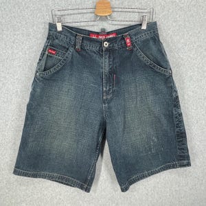 JNCO JEANS ブラック ショートパンツ JNCO JEANS ハーフパンツ バギーショーツブラック W36ベトナム製