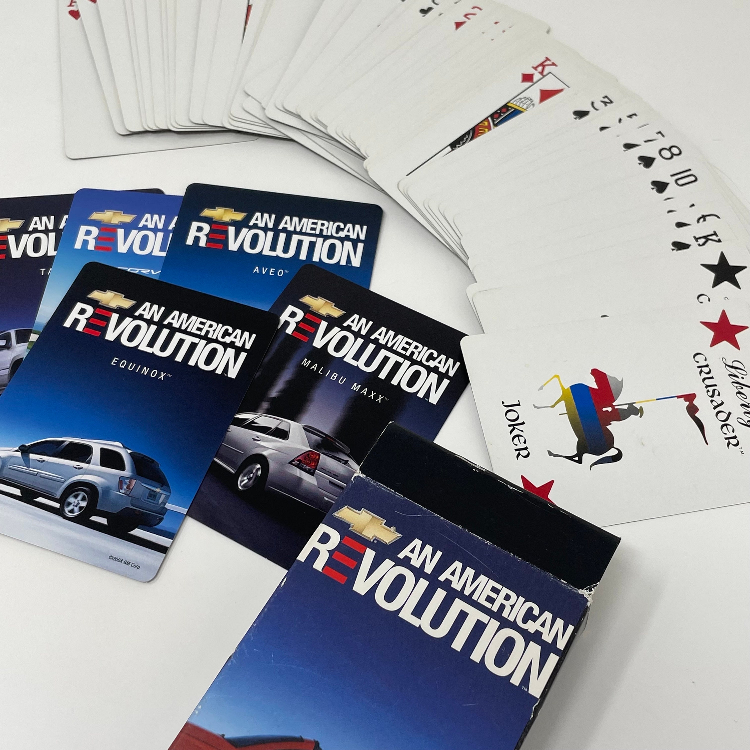 Vintage 2000s Chevy Boxed Playing Cards Promotional Swag Etsy