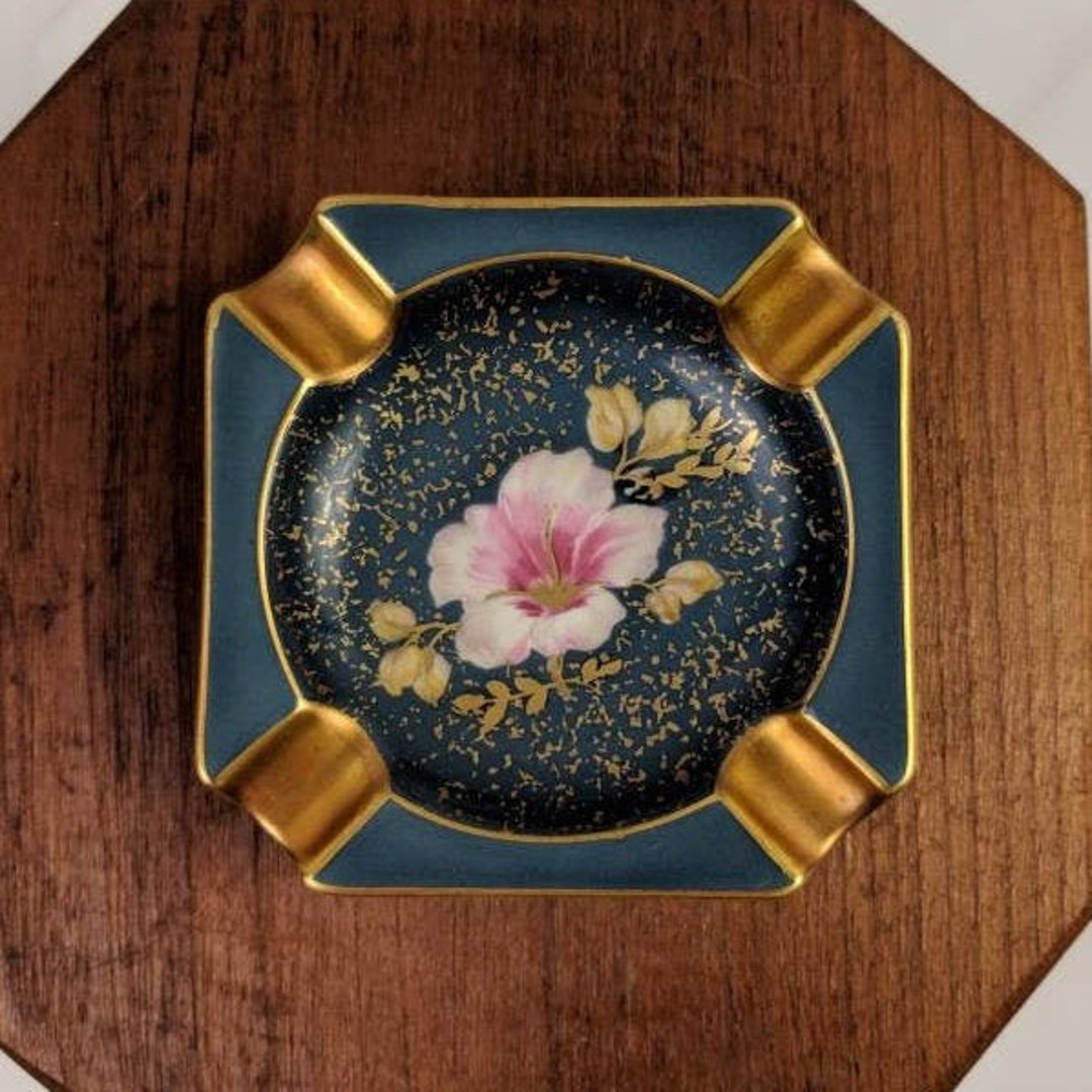 Rare Vintage Ashtray Royal Porcelain Bavaria Km Germany - Etsy