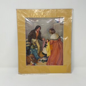 Vintage Illustration Artwork Wall Decor "The Peddler Man" from on the road to make believe 1924