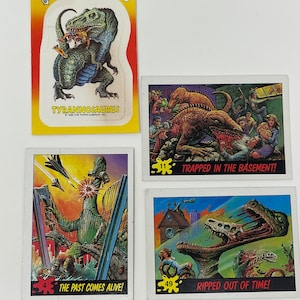 Set di carte collezionabili "Dinosaur Attack!" del 1988, Topps Collectible Cards