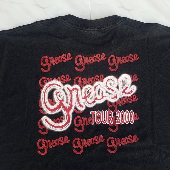 Vintage XL Jerzees Activewear Tee Grease Musical … - image 9