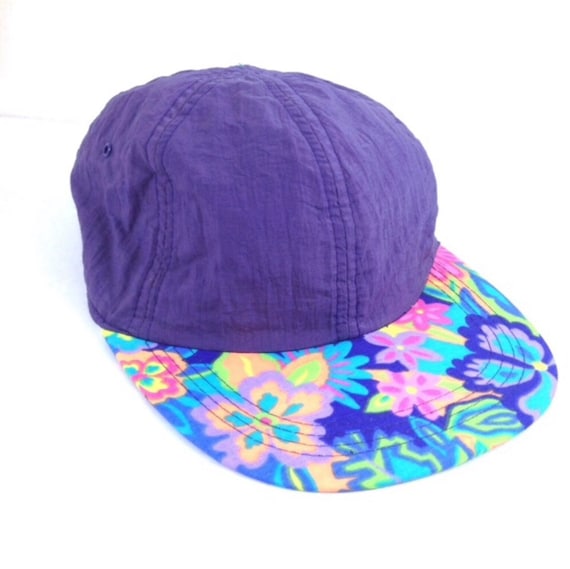 Vintage Rare Find 80s 90s Bright Shiny Purple & Ne
