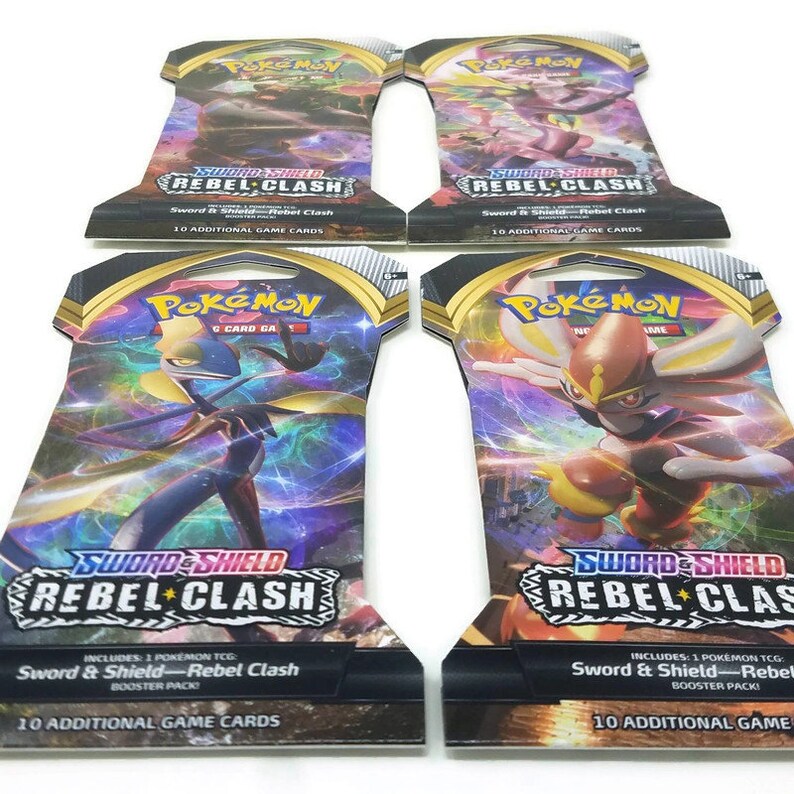 Sword And Shield Rebel Clash Booster Pokemon TCG Sword & Shield Rebel Clash Booster Pack - 10 Cards, New & Sealed, English Booster Pack Pokemon Sword And Shield Rebel Clash Booster Pokemon TCG Sword & Shield Rebel Clash Booster Pack - 10 Cards, New & Sealed, English Booster Pack Pokemon