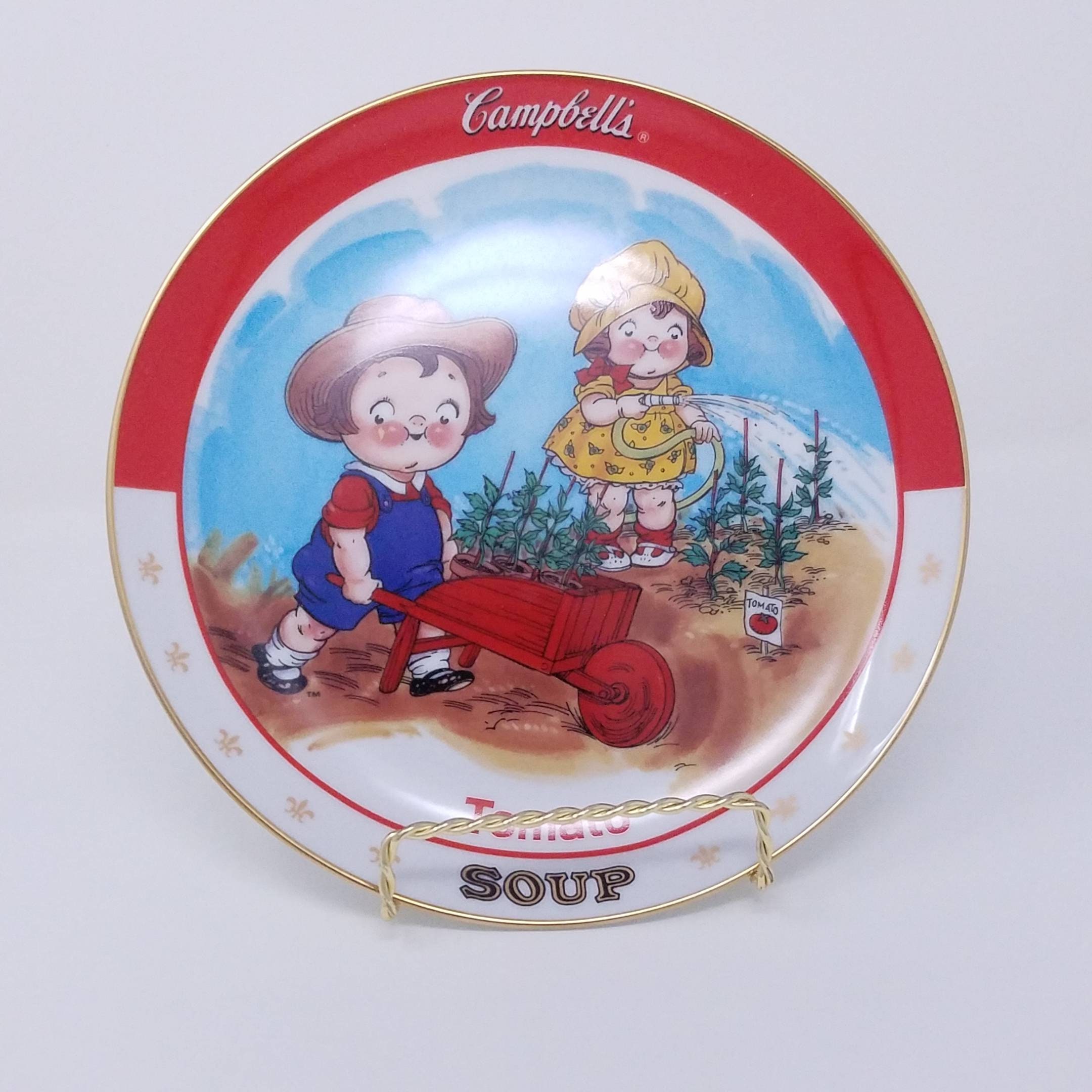 90s Vintage Campbells Kids Collector Plate Named Tomato Soup - Etsy Canada