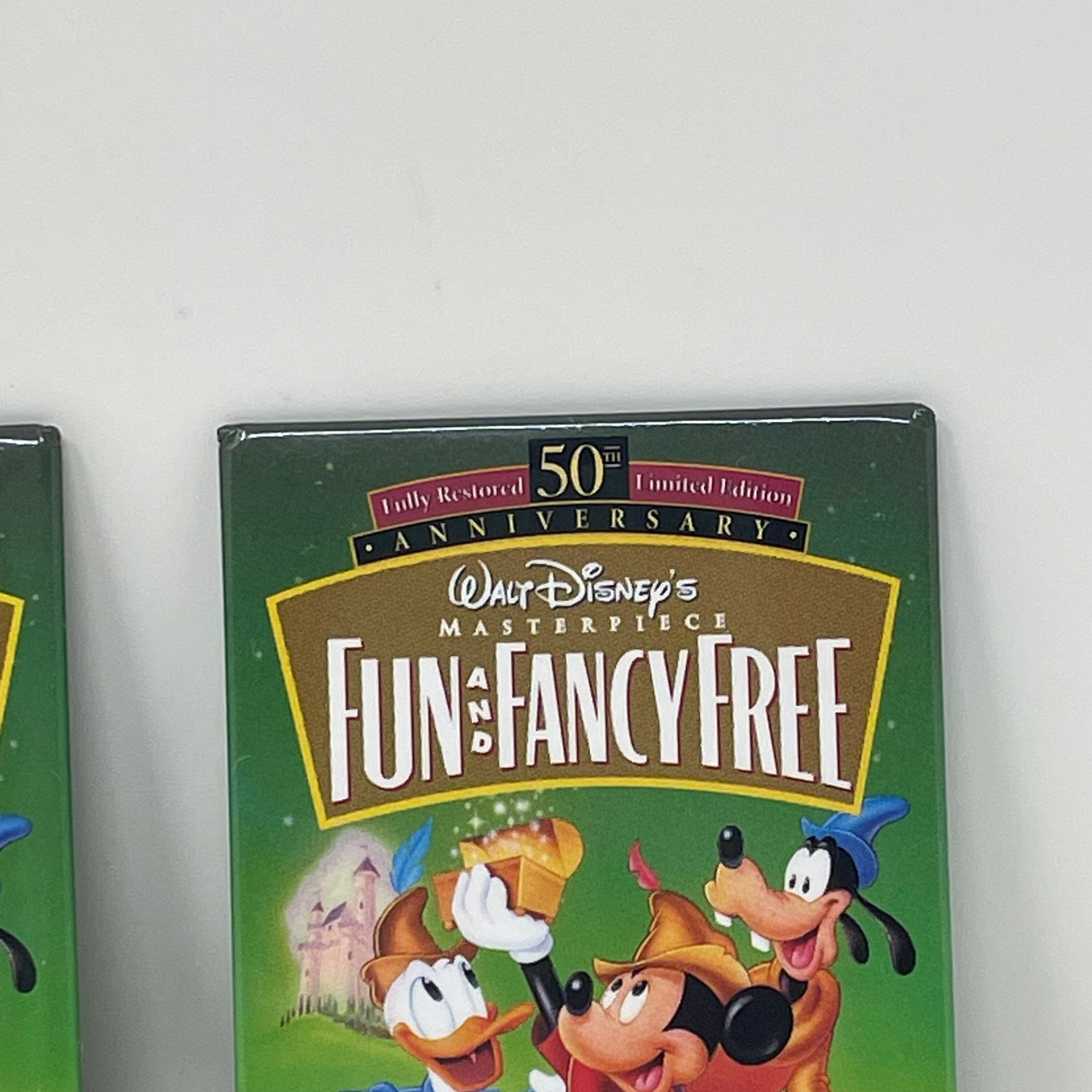 Rare Vintage Disney Fun and Fancy Free Movie Pin, Large 3 Inch Tall ...
