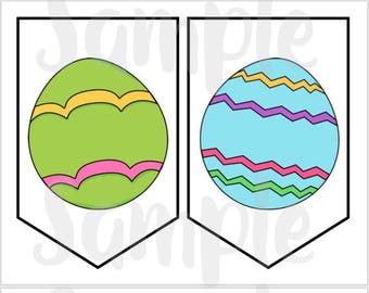 Easter Banner, Happy Easter Banner, Holiday Banner **PRINTABLE**