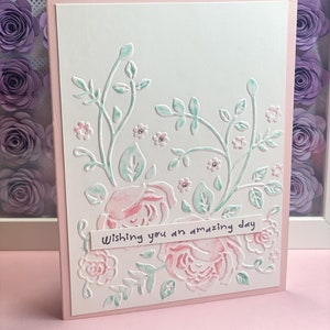 3D reliëf bloemenkaart voor alle gelegenheden | wenskaarten | 3d reliëf kaarten