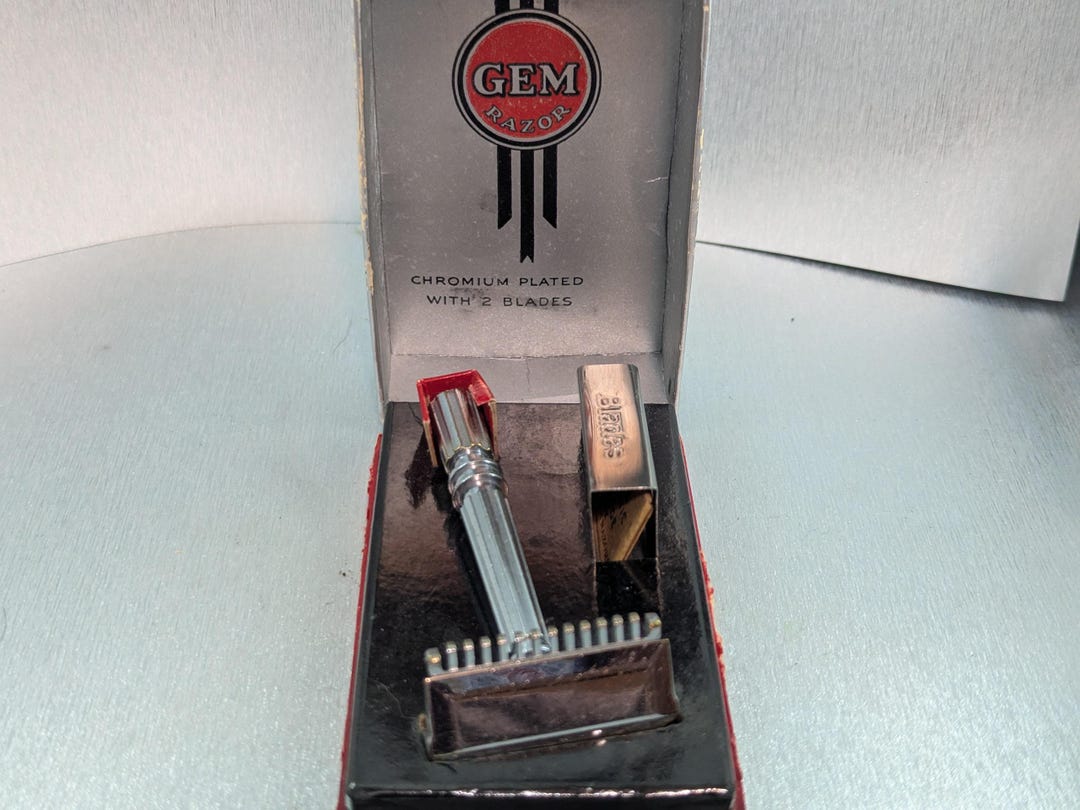 1930s Gem Silver Micromatic Vintage Open Comb TTO Single Edge NRA ...
