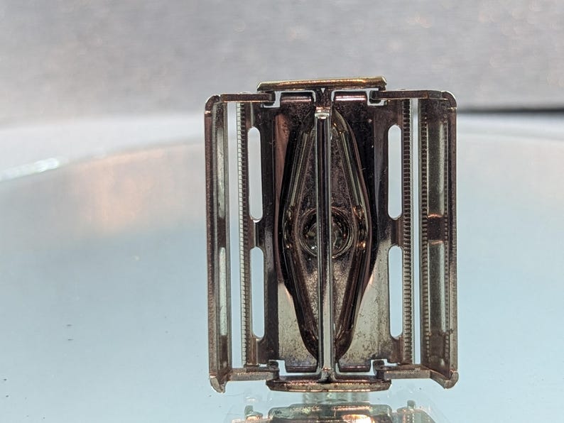1953 Gillette Rhodium Plated PRESIDENT TTO Vintage Safety Razor - Date ...
