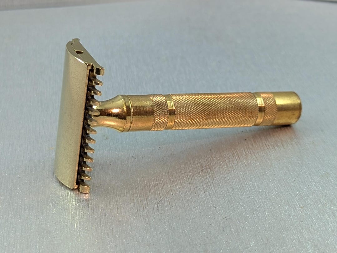 1934 Gillette Gold New Special Deluxe 15mm Short Comb Vintage Safety ...