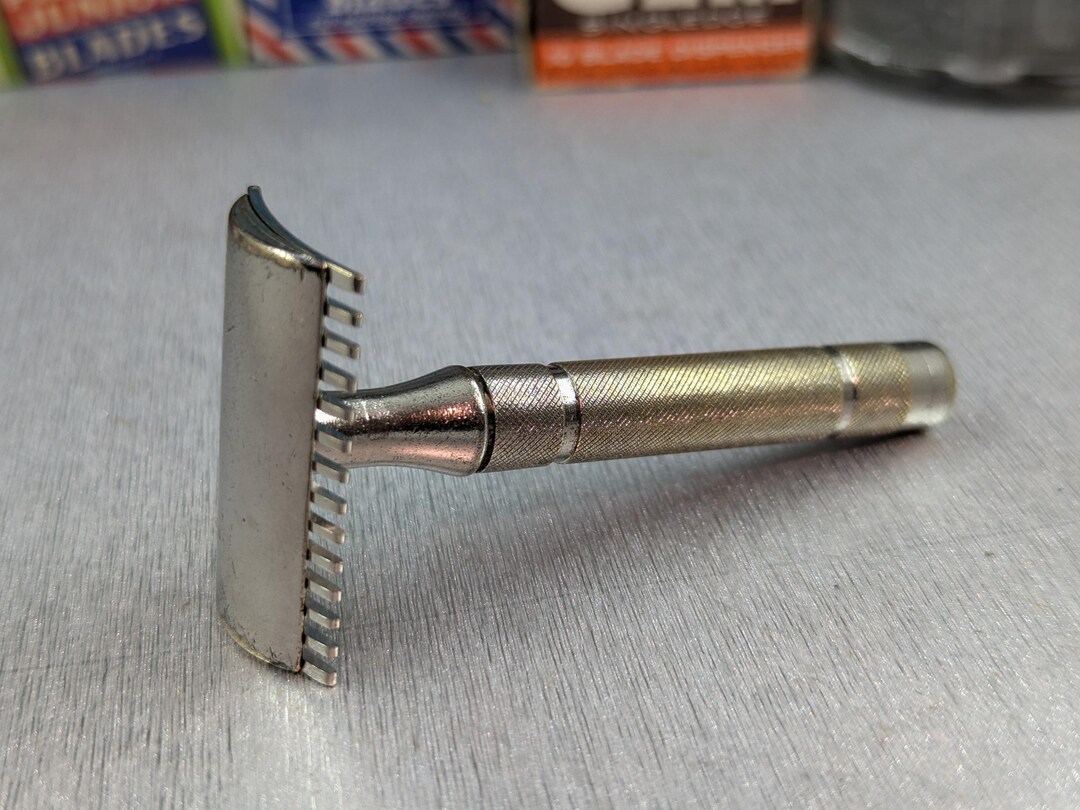 Vintage Cosmo Mfg Co. Open Comb Safety Razor - Made in GERMANY - Etsy
