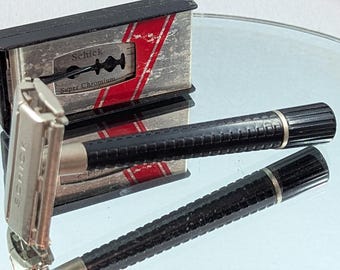 1969-1977 Schick KRONA Double Edge TTO Vintage Safety Razor