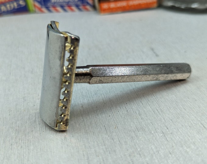 1930s BARBASOL Style Dual Edge Safety Razor - Etsy