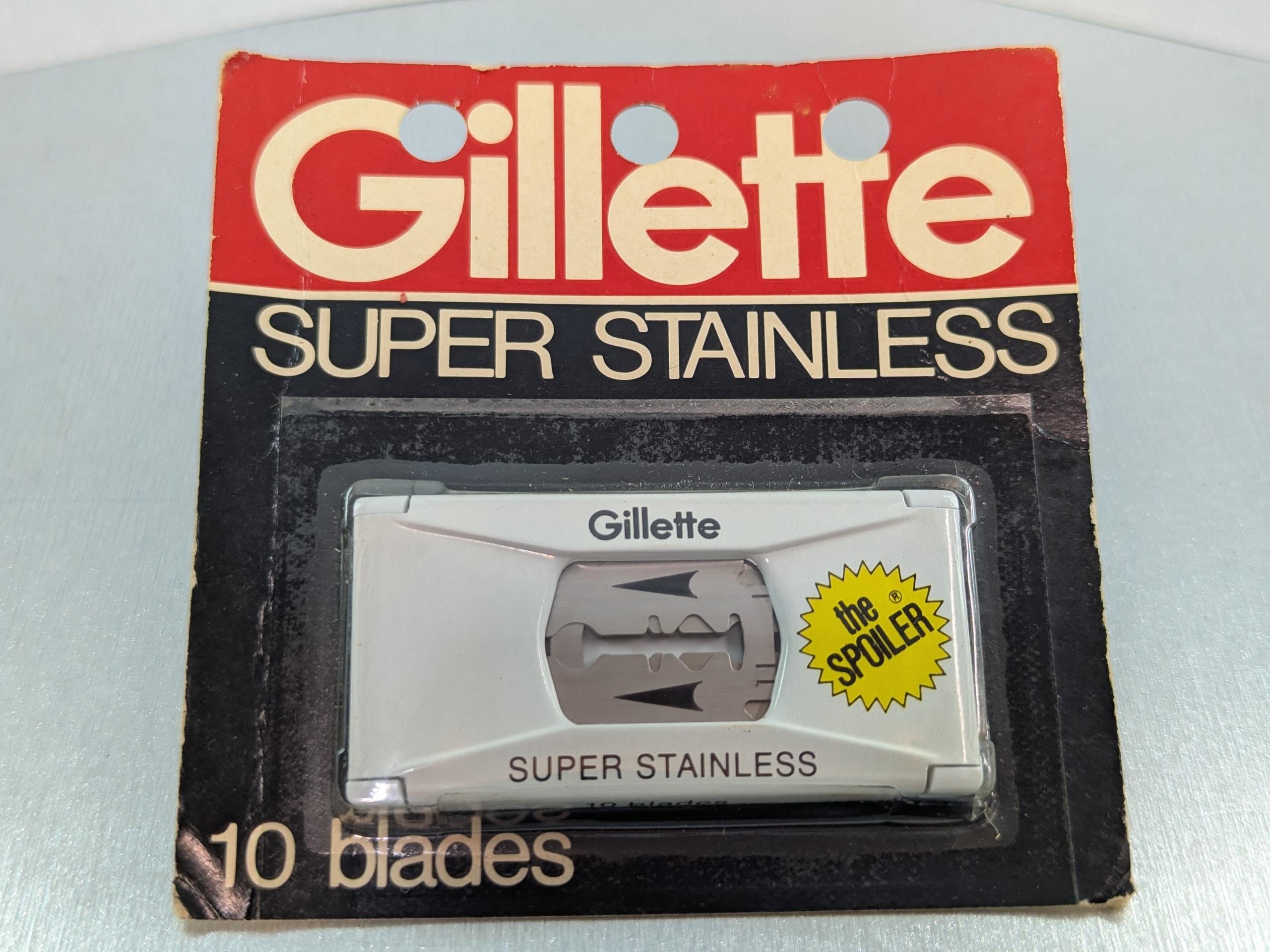 Gillette Super Stainless Blades - Etsy