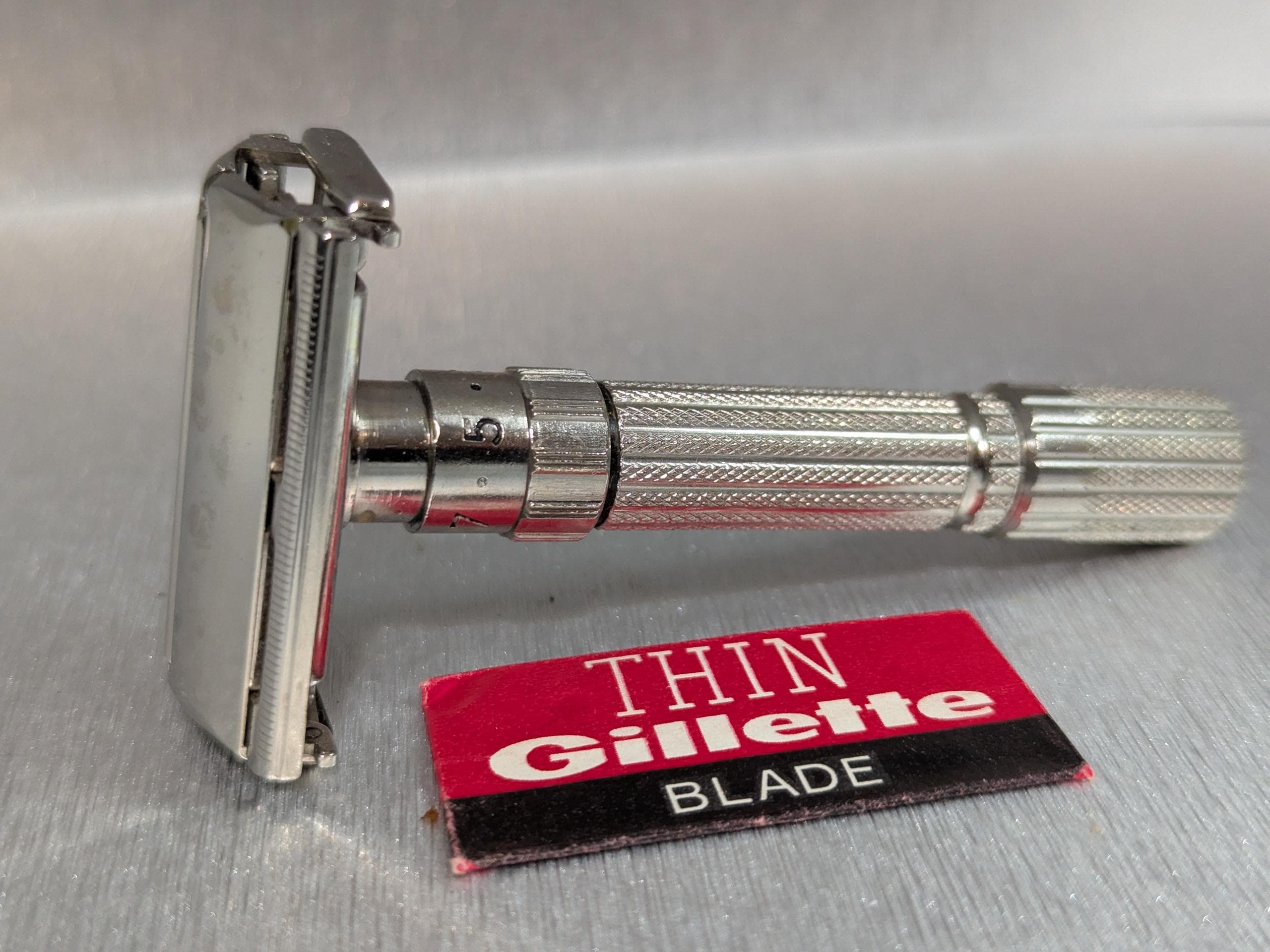 【希少レア】 Gilletteジレット Slim Adjustable カミソリ 希少レア】 Gilletteジレット Slim Adjustable カミソリ