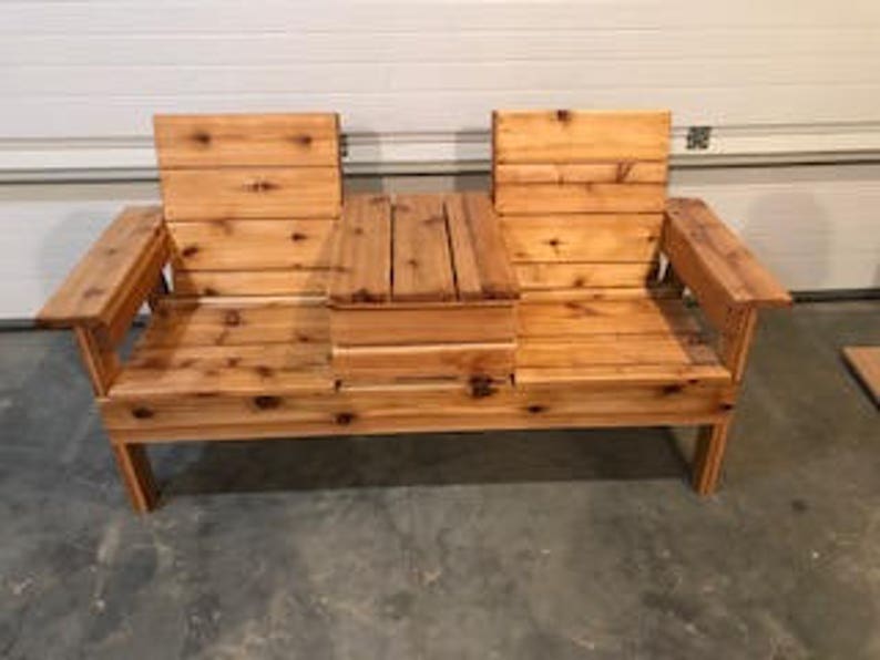 Double Adirondack Chair With Cooler Local Pickup Or Delivery South Dakota