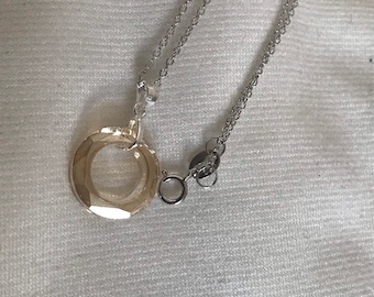 Collar hecho a mano Swarovski Crystal Custom Pastel, regalo de aniversario, regalo de graduación. Ideas de regalos, boda, regalo para cumpleaños.