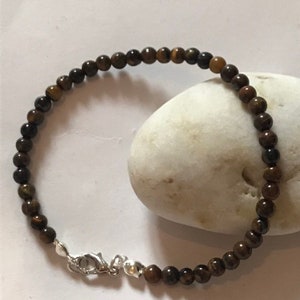 Tiger eyes crystal bracelet , gift for Birthday , Weddings Bridesmaids gift , Graduation gift ,gift ideas , gift for her ,Tigers eye
